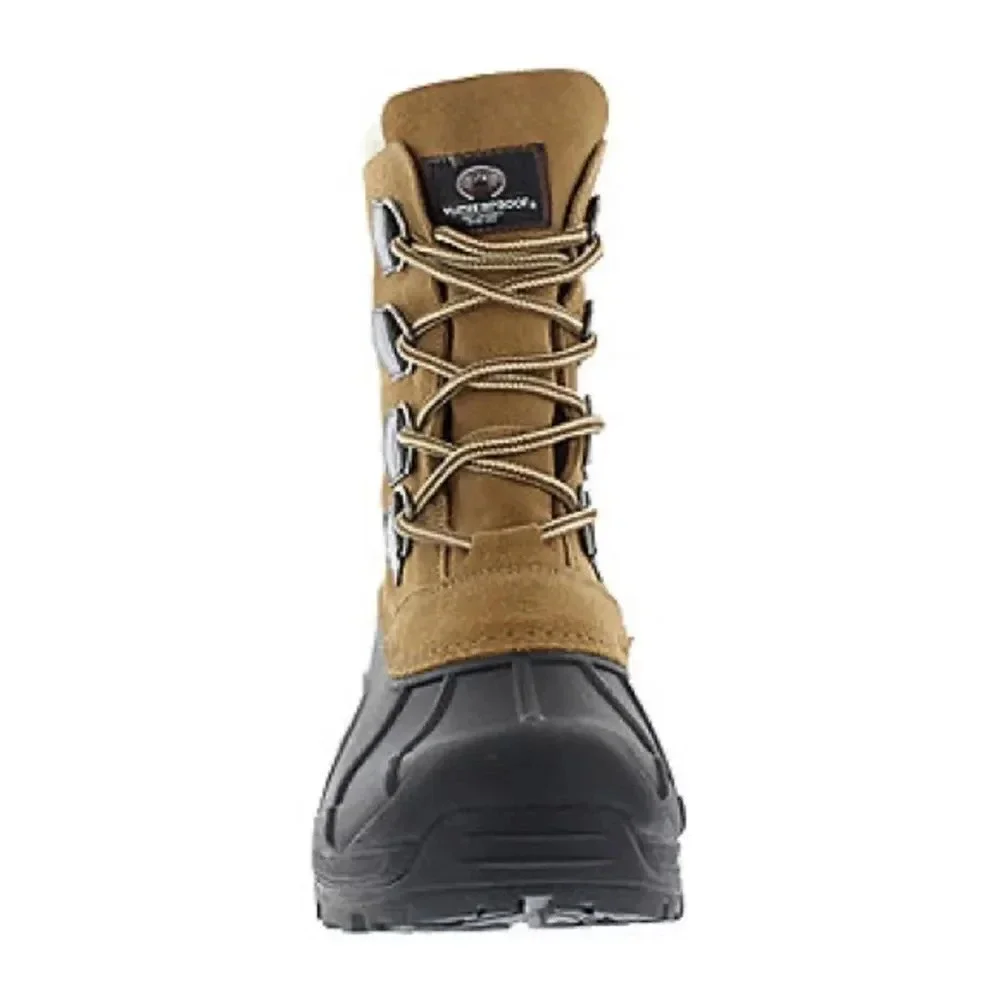 Weatherproof Mens Gorge Insulated Winter Boots Flat Heel